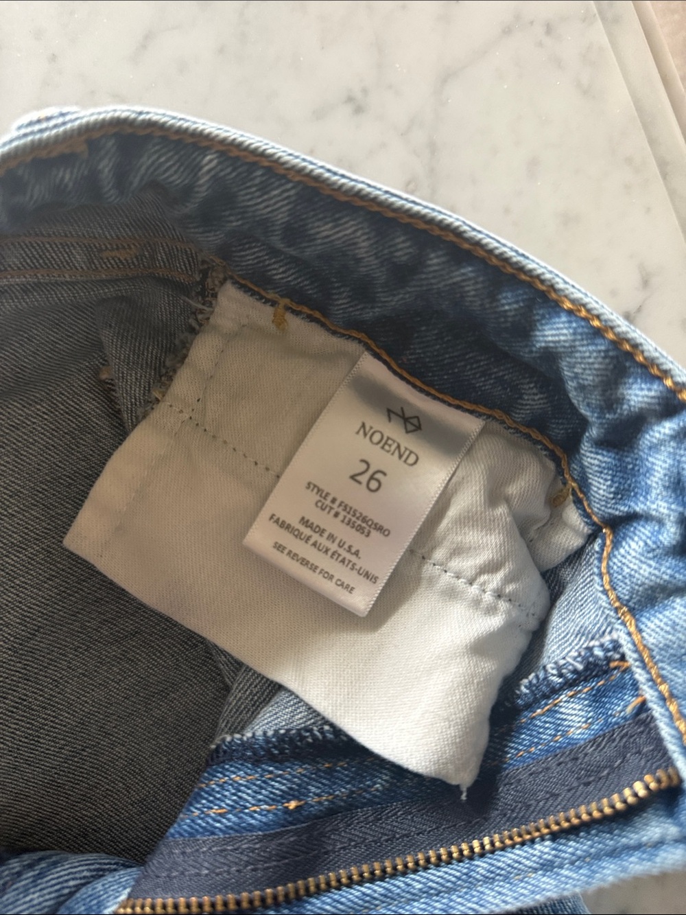 NOEND Women's Mid Blue Denim Jeans - Size 26